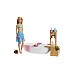 Set Barbie Wellness - Confetti Bath Playset (hkt92) Set Barbie Wellness - Confetti Bath Playset (hkt92)