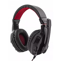 Headphones White Shark Panther Black/red - Pc