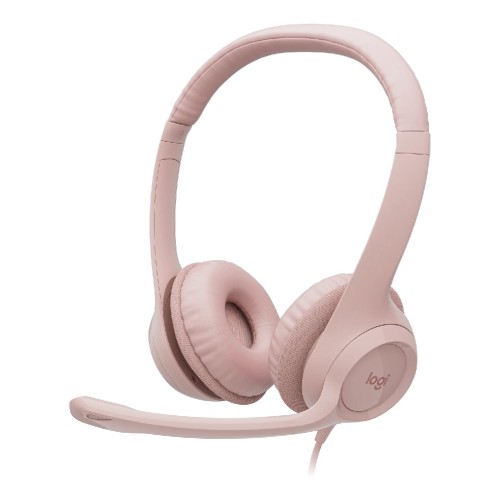 Headphones Logitech H390 Wired Usb-a Rose - Pc