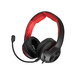 Headphones Hori Oled Black Red Nsw