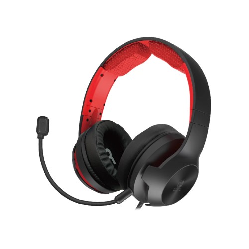 Headphones Hori Oled Black Red Nsw