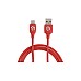 Cable Controller Floating Grip 3m Siliconee Usb-c Red