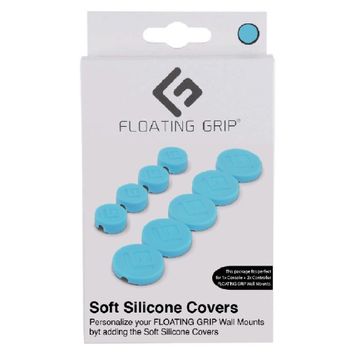 Protection Silicone Floating Grip Wall Mount Turquoise