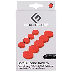 Protection Silicone Floating Grip Wall Mount Red
