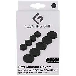 Protection Silicone Floating Grip Wall Mount Black