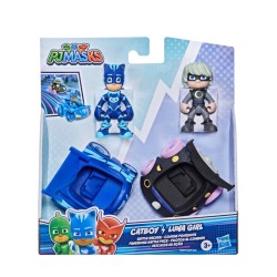 Set Pj Masks Catboy Luna Girl Battle Racers 6cm (f2840)