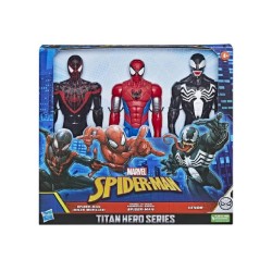 Marvel Spider Man Titan Hero S3 Spider Man Miles Morales , Spider Man Armored Venom F5809
