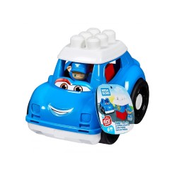 Vehicle Mega Bloks First Builders Peter Police (gcx08)