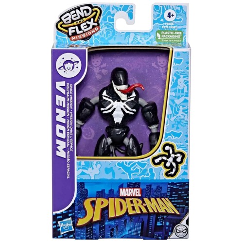 Marvel Spider Man Bend And Flex Missions Marvels Venom 15cm F3845
