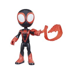 Marvel Spidey And His Amazing Friends Miles Morales Spider Man Mini 10cm F1936