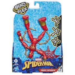 Marvel Spider Man Bend And Flex Iron Spider 15cm E8972