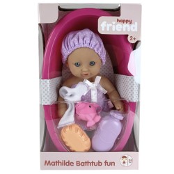 Doll Happy Friend Mathilde Bathtub Fun 25cm (504207)