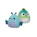 Plus Reversibil Squishmallows Flip A Mallow Lizard/dragonfly 13cm