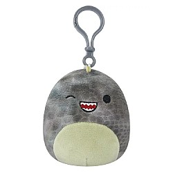 Plus Squishmallows P15 Clip On Xander The Winking Grey T-rex 9cm