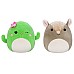 Plus Reversibil Squishmallows Flip A Mallows Cactus & dillo 13cm Plus Reversibil Squishmallows Flip A Mallows Cactus & dillo 13cm