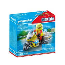 Playmobil Emergency Doctor Motorbike & Flashing Light (71205)