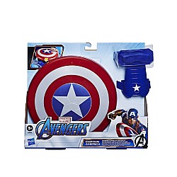 Set Marvel Avengers Cap Magnetic Shield Gauntlet (b9944)