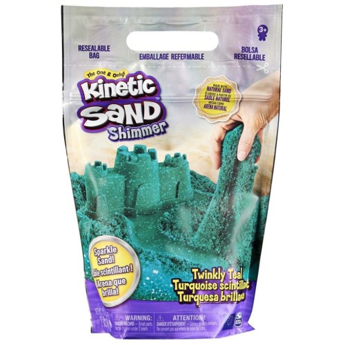 Kinetic Sand Glitter Sand Teal (6060801)