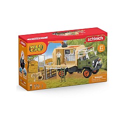 Set Schleich Wild Life Animal Rescue Large Truck (42475)