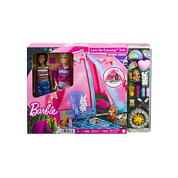 Set Papusile Barbie Camping Brooklyn & Malibu (hgc18)