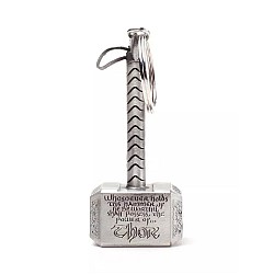 Keychain Difuzed Marvel Thor Hammer Mjolnir 3d Metal Ke070702mar
