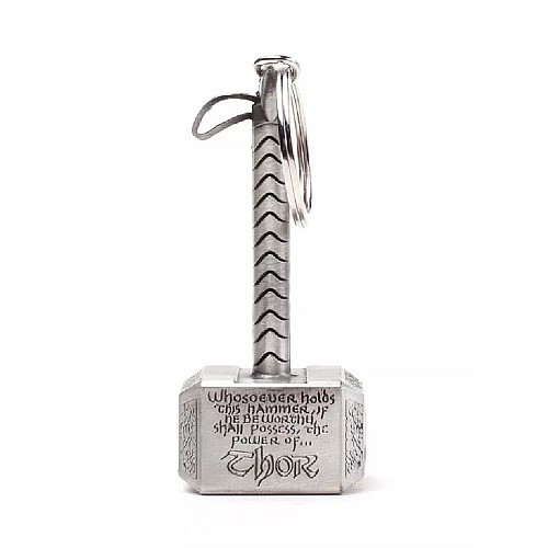Keychain Difuzed Marvel Thor Hammer Mjolnir 3d Metal Ke070702mar