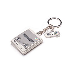 Keychain Difuzed Nintendo Snes 3d Rubbe Ke323361ntn
