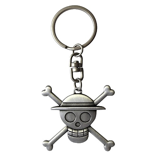 Keychain One Piece Skull Luffy 3d (abykey153)