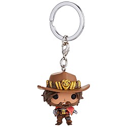 Keychain Funko Pocket Pop Overwatch Mccree