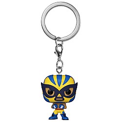 Keychain Funko Pocket Pop Marvel Lucha Libre Edition El Animal Indestructible