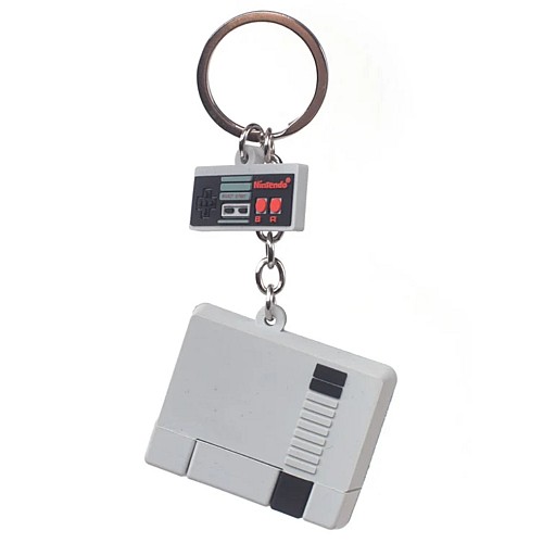 Keychain Difuzed Nintendo Nes 3d Rubber (ke737543ntn)