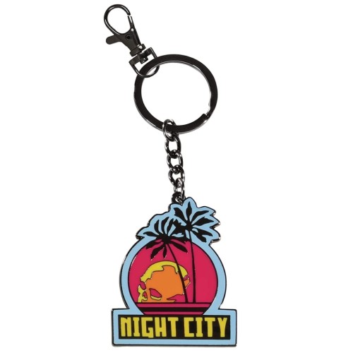 Keychain Dark Horse Cyberpunk 2077 Night City (3006-698)