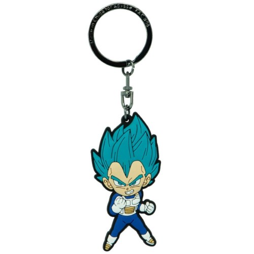 Keychain Abysse Dragon Ball Super Vegeta Saiyan Blue Pvc (abykey326)
