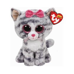Plus Ty Beanie Boos Kiki Grey Cat 23cm (1607-37075)