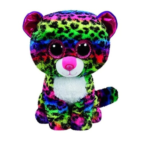 Plus Ty Beanie Boo Dotty The Multicolor Leopard 23cm (1607-37074)