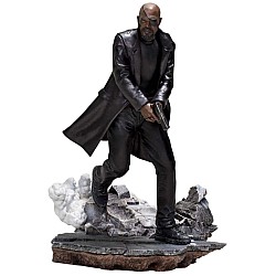 Iron Studios Spider Man Far From Home Nick Fury Bds Scale 1 10