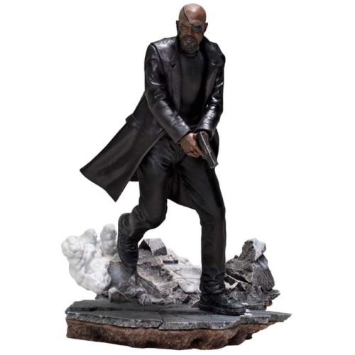 Iron Studios Spider Man Far From Home Nick Fury Bds Scale 1 10