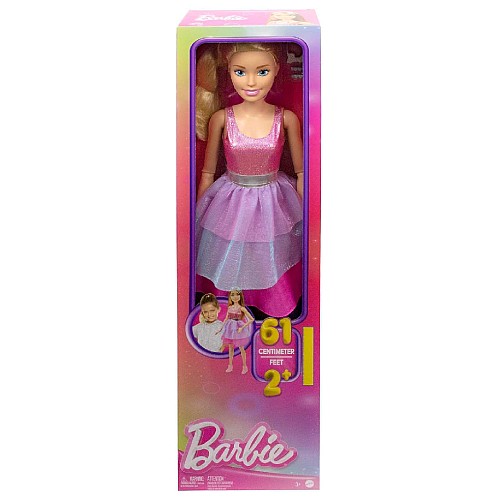 Doll Barbie Blonde Megale (hjy02)