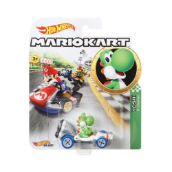 Vehicle Hot Wheels Mario Kart Yoshi B-dasher Die-cast (gbg29)