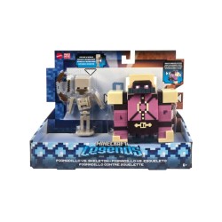 Minecraft Legends Pigmadillo Vs Skeleton