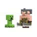 Minecraft Legends Creeper Vs Piglin Bruiser