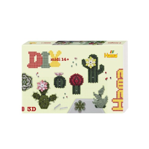 Set Hama Midi Beads Art Succulents (383622)
