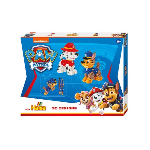 Set Hama Midi Beads Paw Patrol 3d (387920)