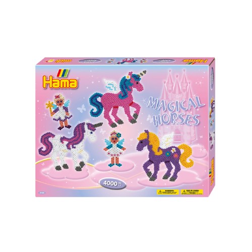 Set Hama Midi Beads Magicall Horses (3138)