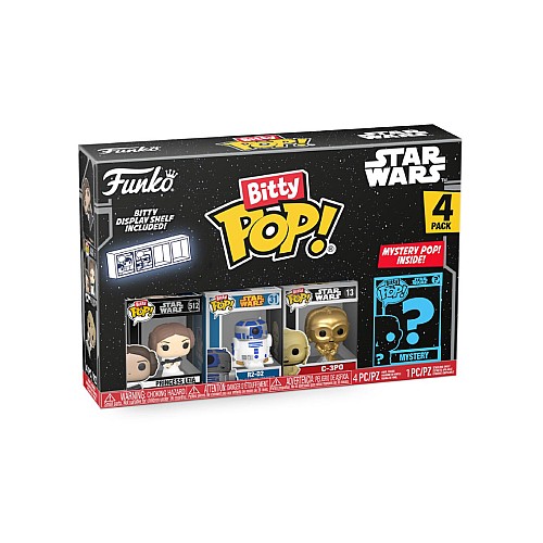 Bitty Pop 4 Pack Star Wars Leia 2.30cm