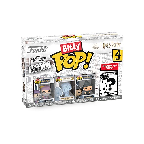 Bitty Pop 4 Pack Harry Potter Dumbledore 2.2cm