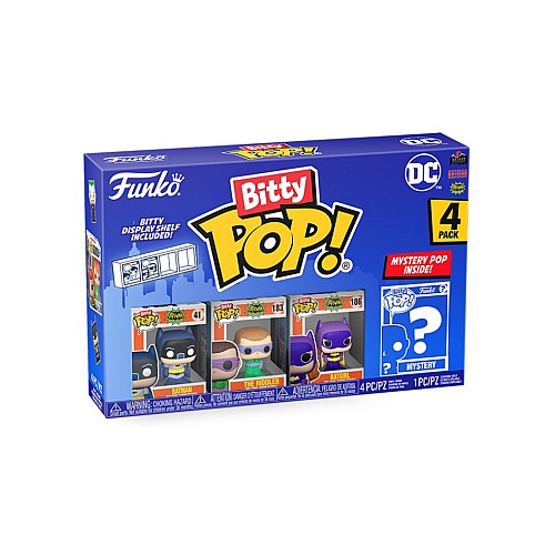 Bitty Pop 4 Pack Dc Batman Adam West 2.5cm