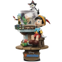 Bk D Stage Pinocchio Diorama 15cm