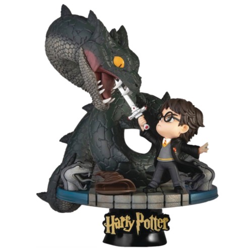 Bk D Stage Harry Potter Harry Vs The Basilisk 15cm