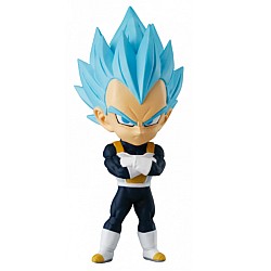 Bandai Chibi Masters Dragon Ball Super Saiyan Blue Vegeta 8cm